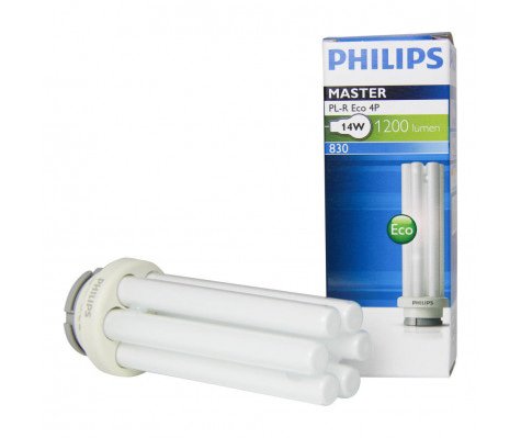 Philips PL-R Eco 14W 840 4P MASTER | 4-Pin Philips PL-R Eco 14W 840 4P MASTER | 4-Pin